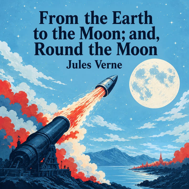 De la Tierra a la Luna; y alrededor de la Luna, the audiobook cover