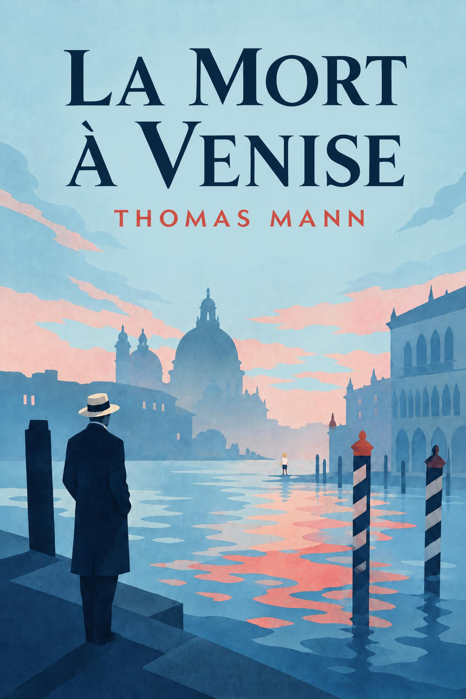 La Mort à Venise by Thomas Mann, the cover