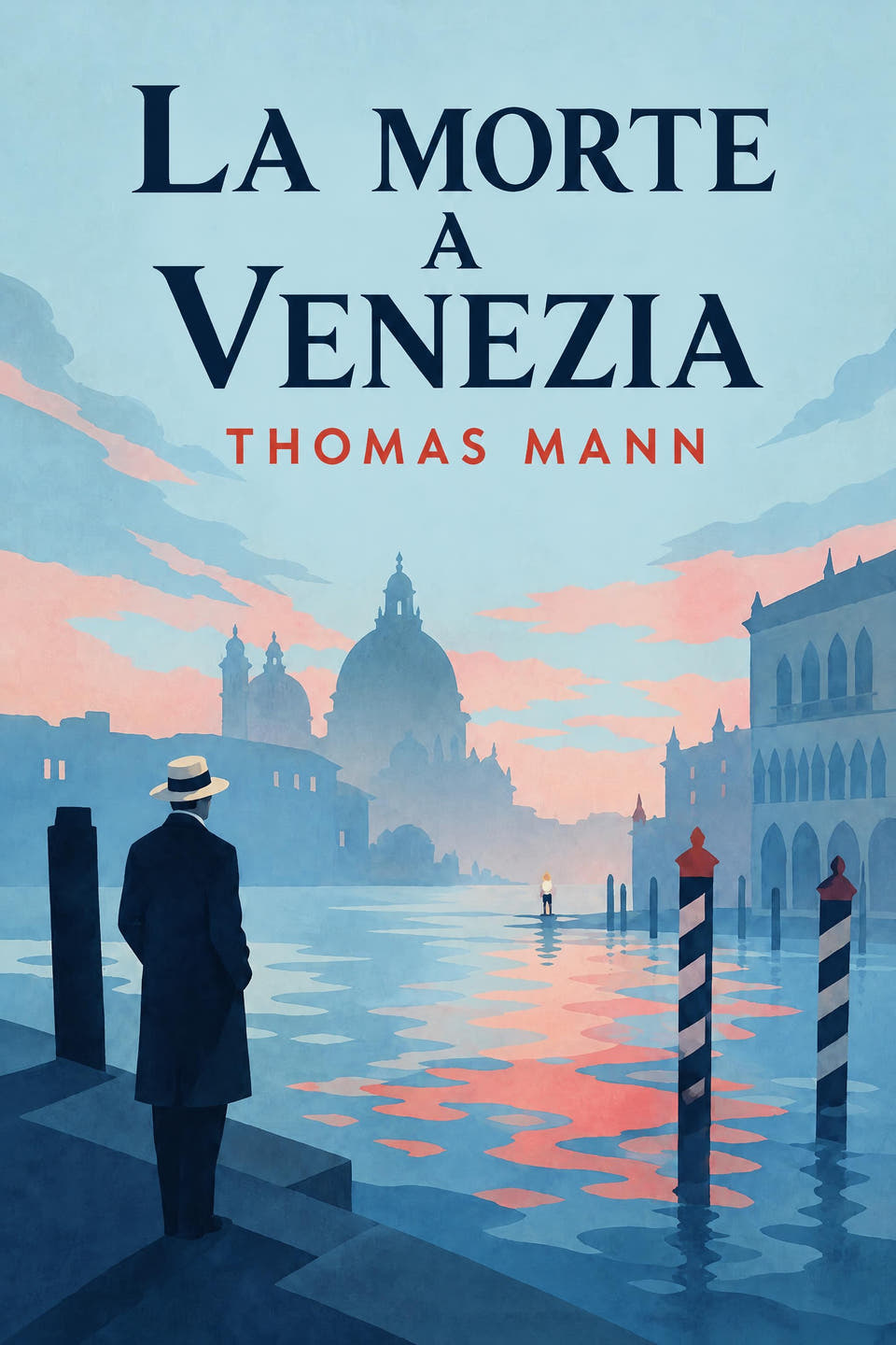 La morte a Venezia by Thomas Mann, the cover
