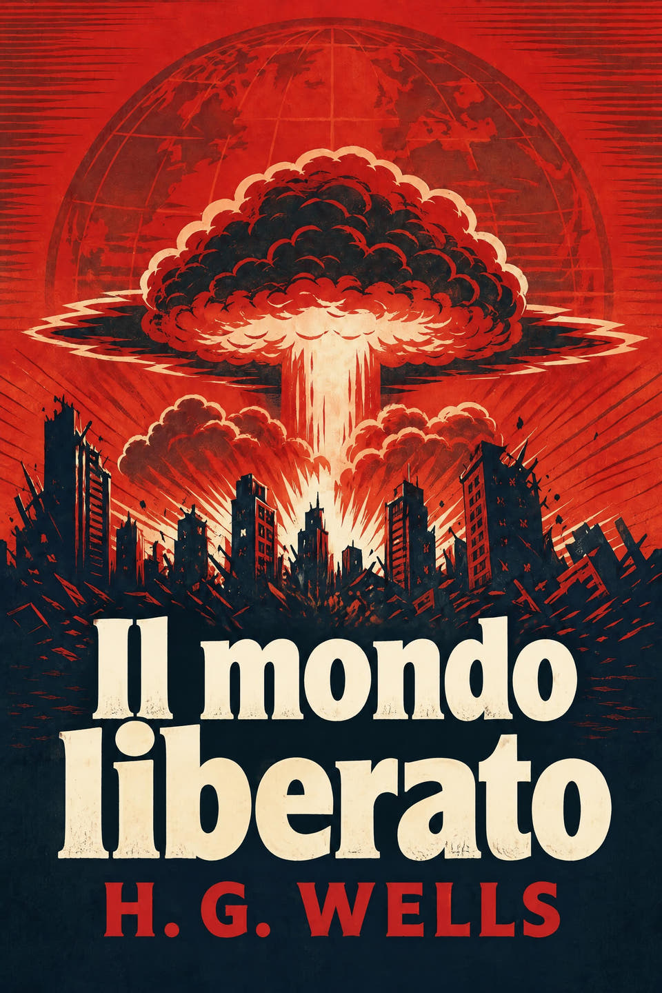 Il mondo liberato by H. G. Wells, the cover