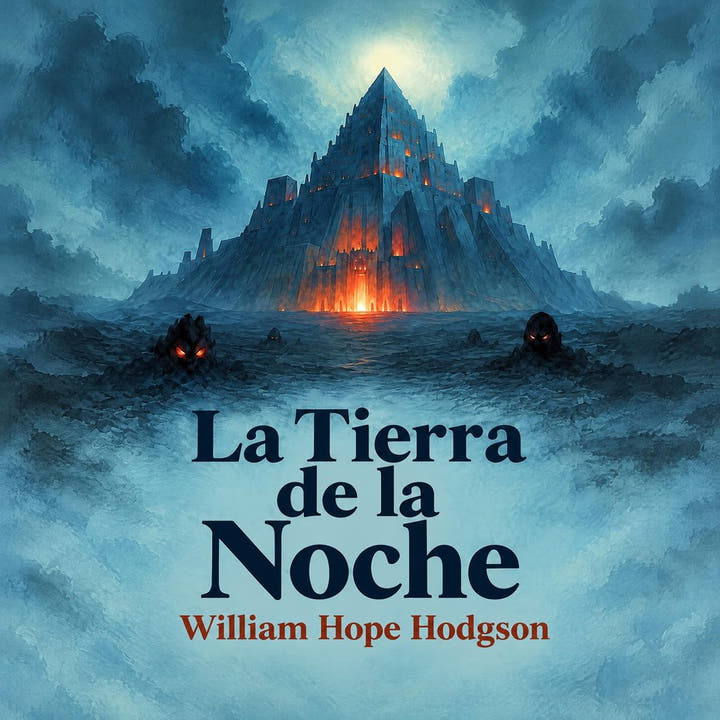 The Night Land, the audiobook cover