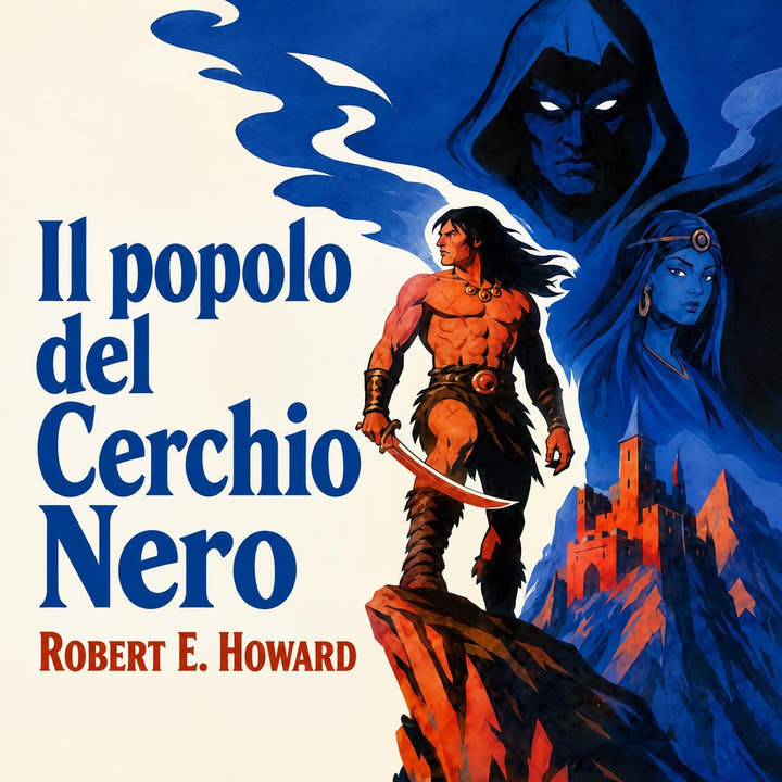 The People of the Black Circle, the audiobook cover