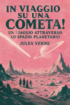 In viaggio su una cometa! Un viaggio attraverso lo spazio planetario, the cover of this edition