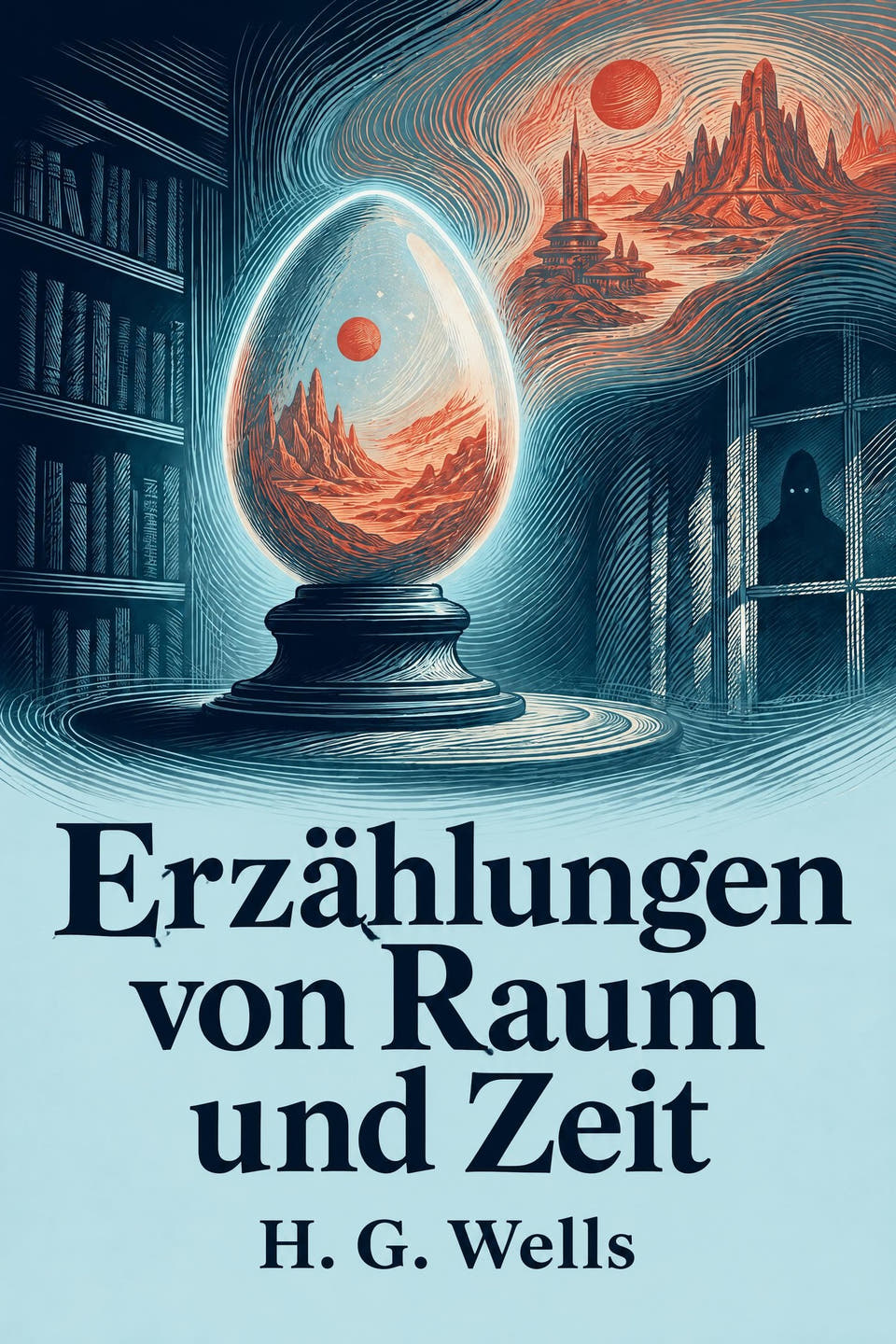 Erzählungen von Raum und Zeit by H. G. Wells, the cover