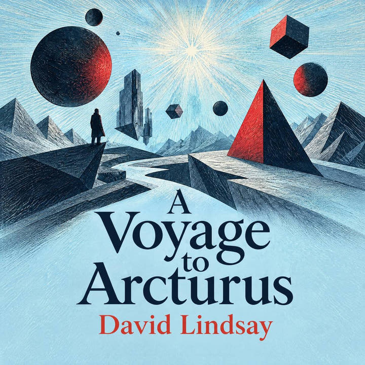 A Voyage to Arcturus, the audiobook cover