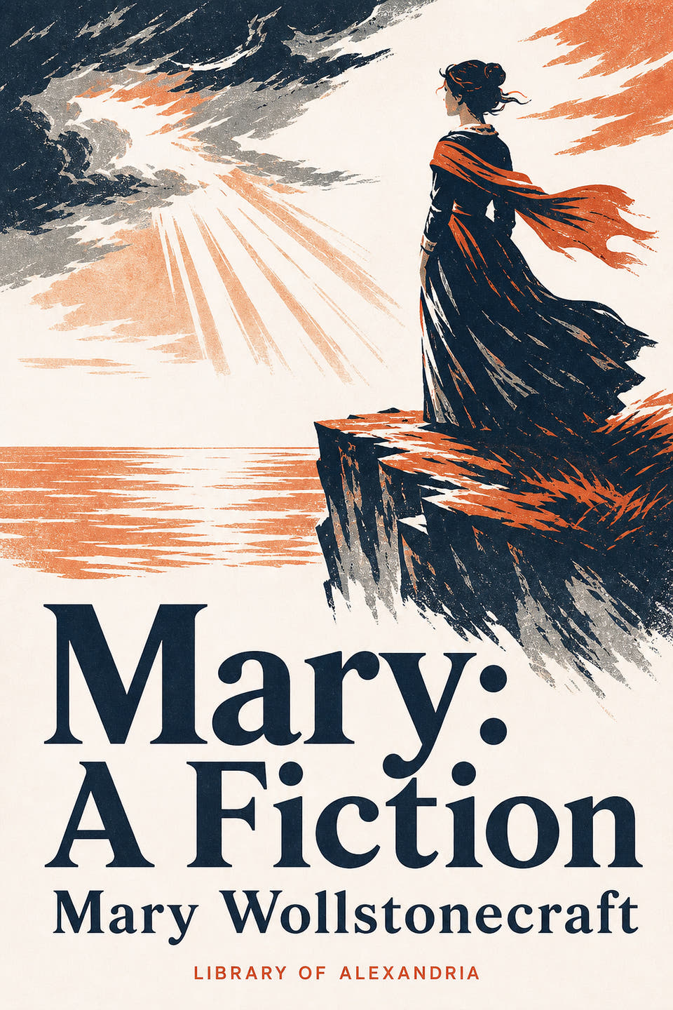 Mary: A Fiction by Mary Wollstonecraft, the cover