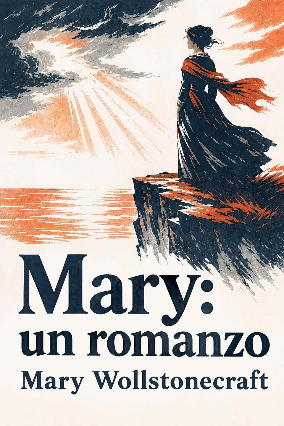 Mary: A Fiction by Mary Wollstonecraft, the cover