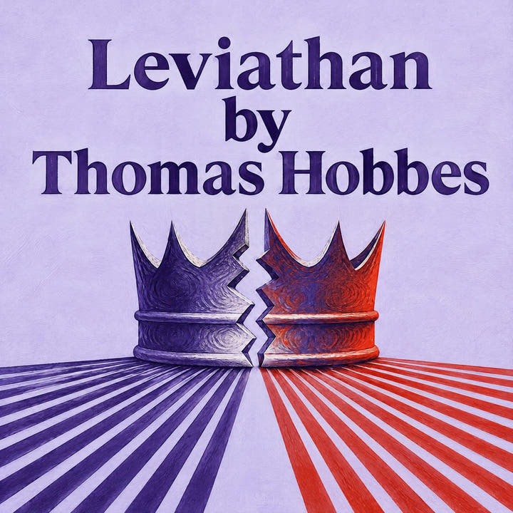 Leviathan by Thomas Hobbes, the audiobook cover