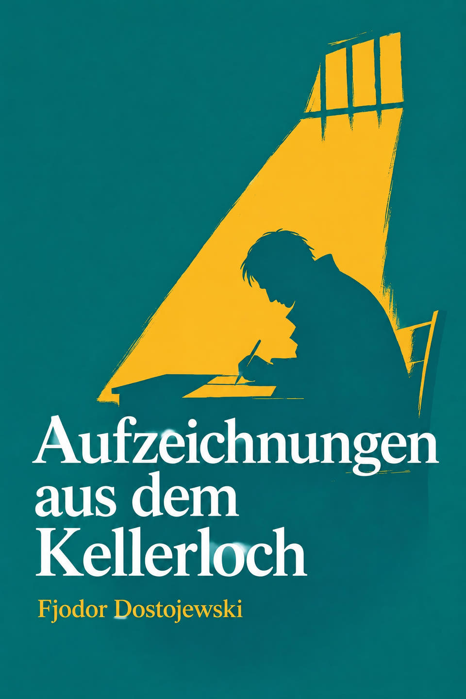 Aufzeichnungen aus dem Kellerloch by Fjodor Dostojewski, the cover