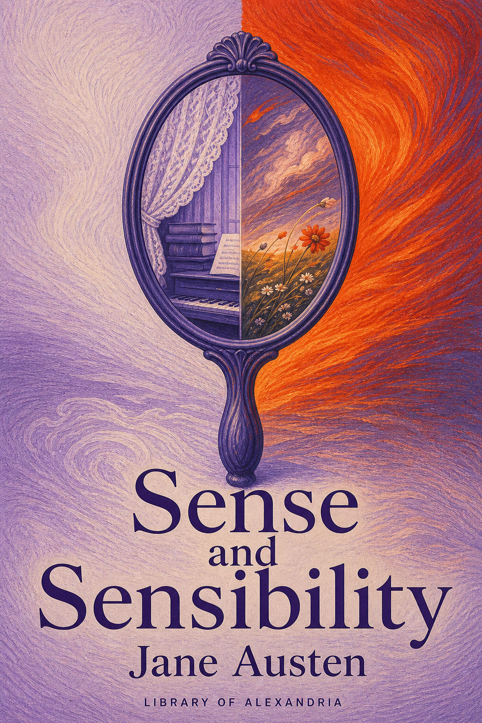 Sense and Sensibility by Jane Austen, the cover