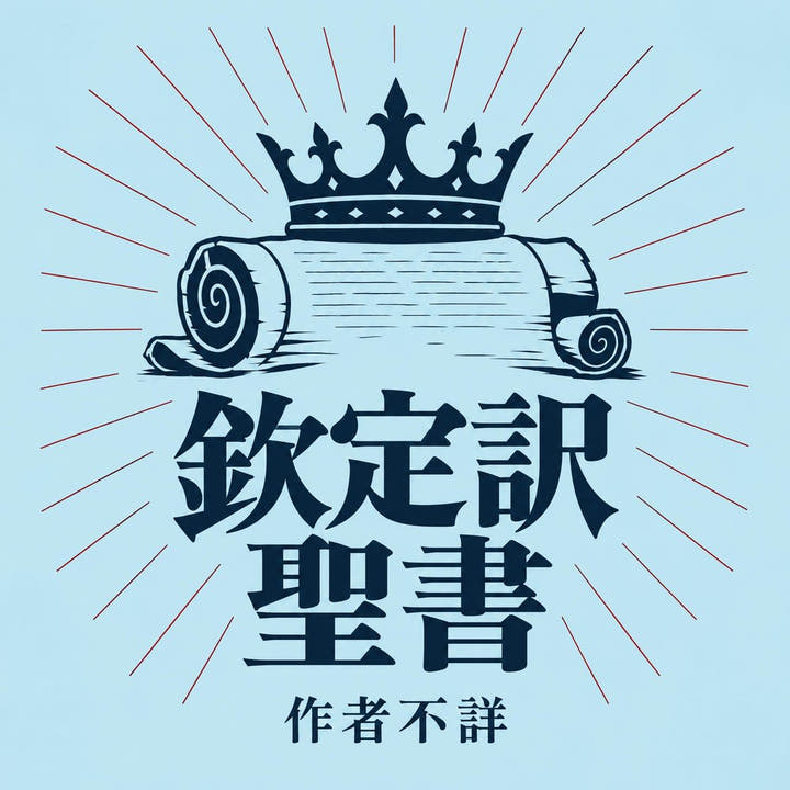 『欽定訳聖書』のオーディオブックの表紙