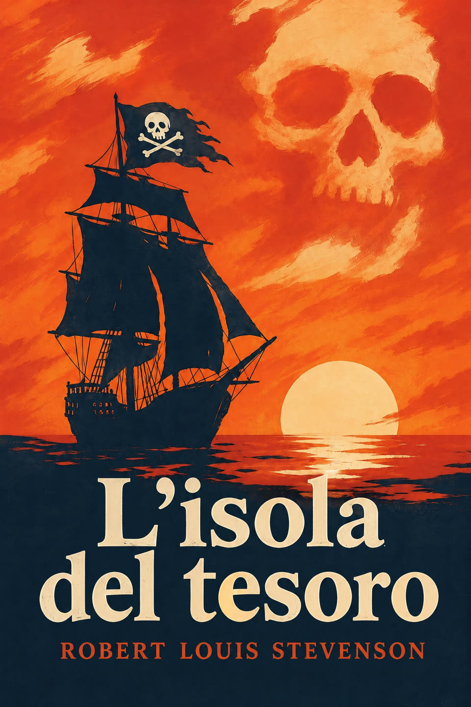 L’isola del tesoro by Robert Louis Stevenson, the cover