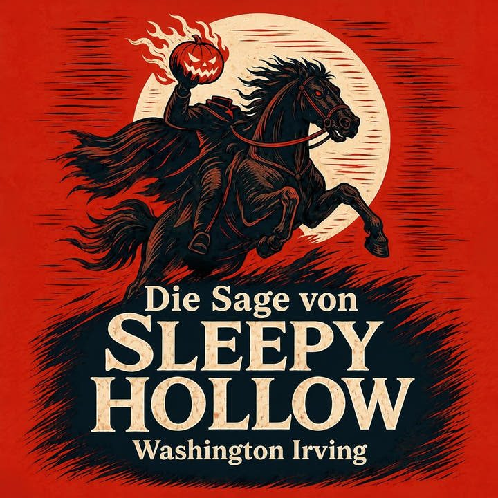 The Legend of Sleepy Hollow, the audiobook cover