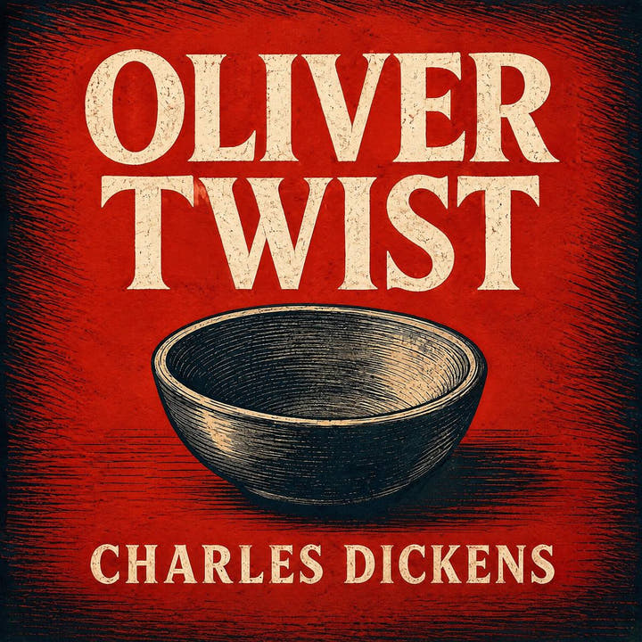 Oliver Twist, the audiobook cover