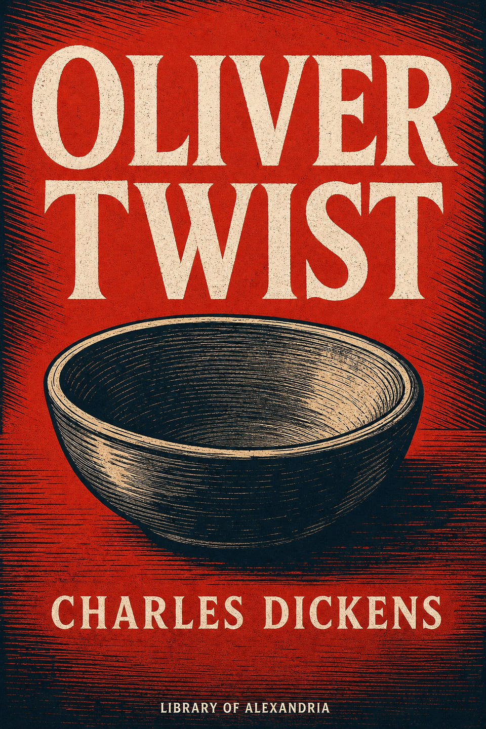 Oliver Twist by Charles Dickens, the cover