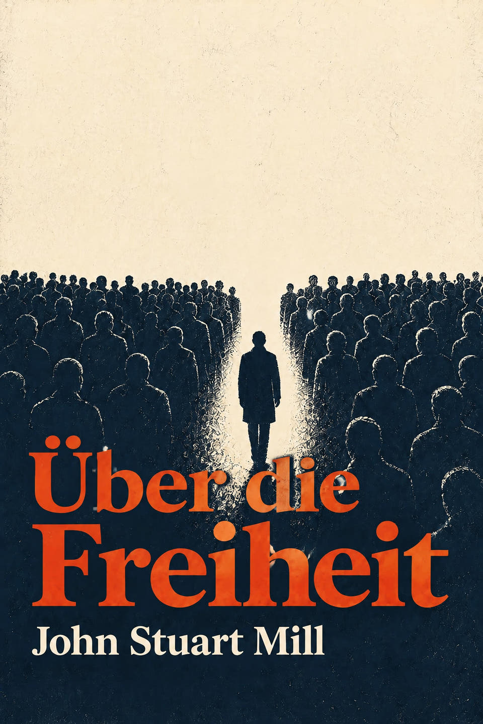Über die Freiheit by John Stuart Mill, the cover