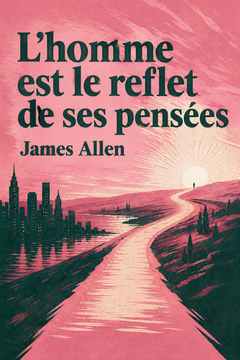L’homme est le reflet de ses pensées by James Allen, the cover