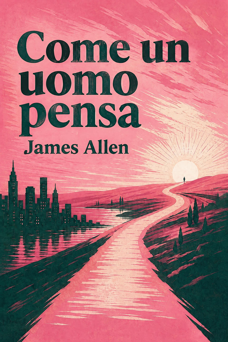 Come un uomo pensa by James Allen, the cover