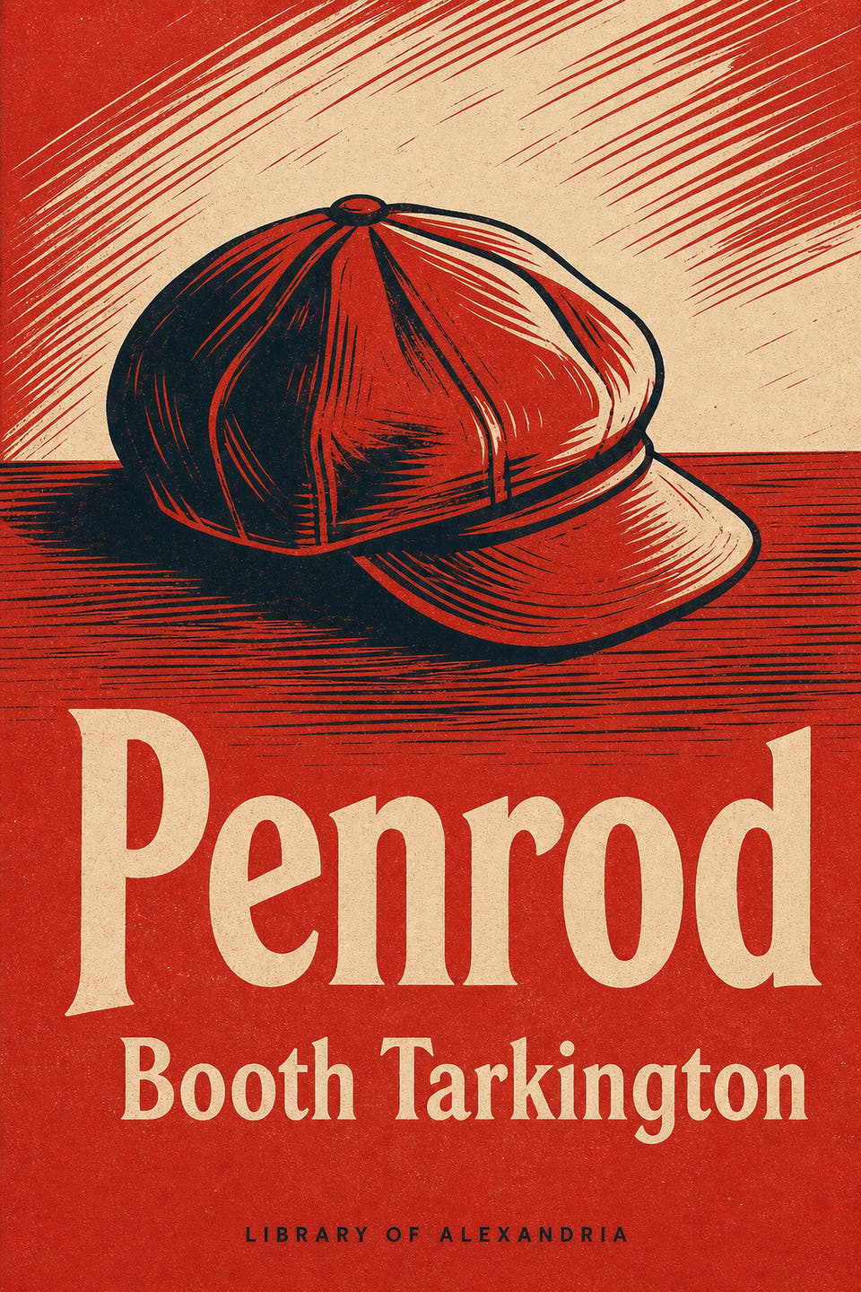Penrod by Booth Tarkington, the cover