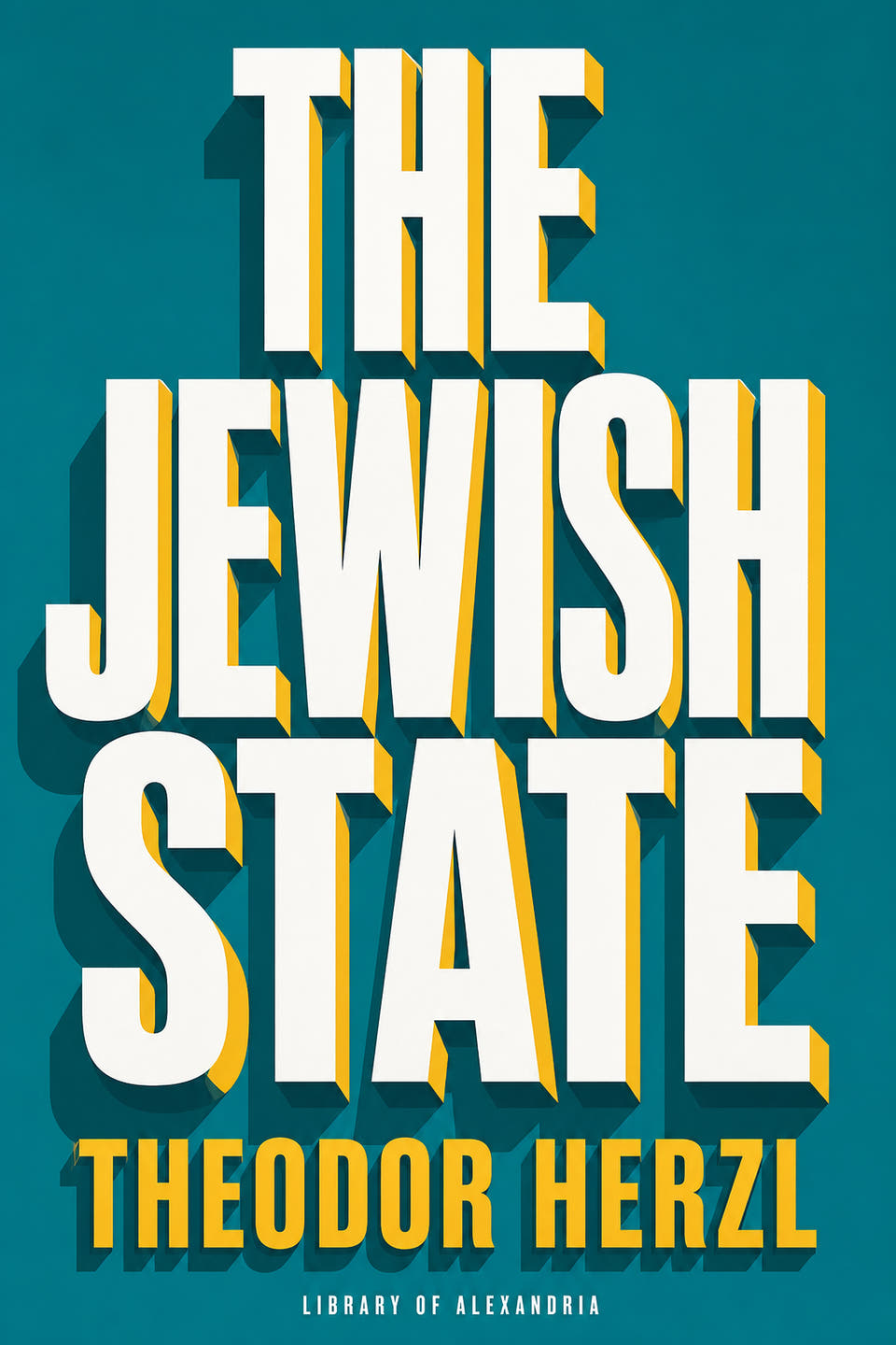 The Jewish State by Theodor Herzl, the cover