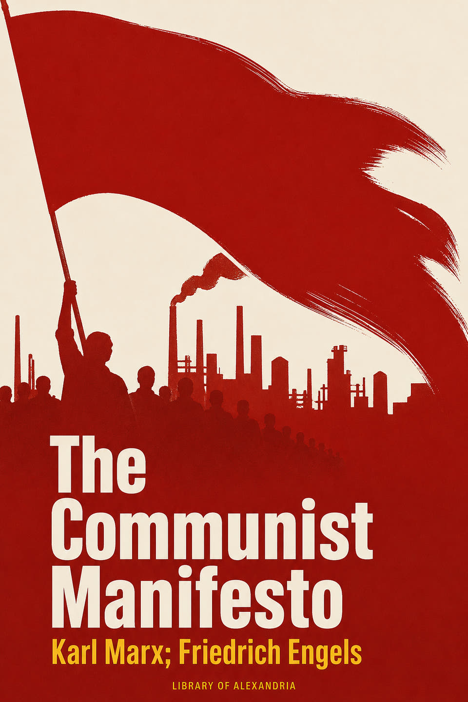 The Communist Manifesto by Karl Marx; Friedrich Engels, the cover