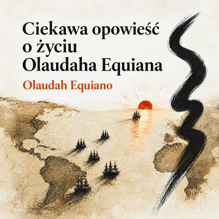 Ciekawa opowieść o życiu Olaudaha Equiana, okładka audiobooka