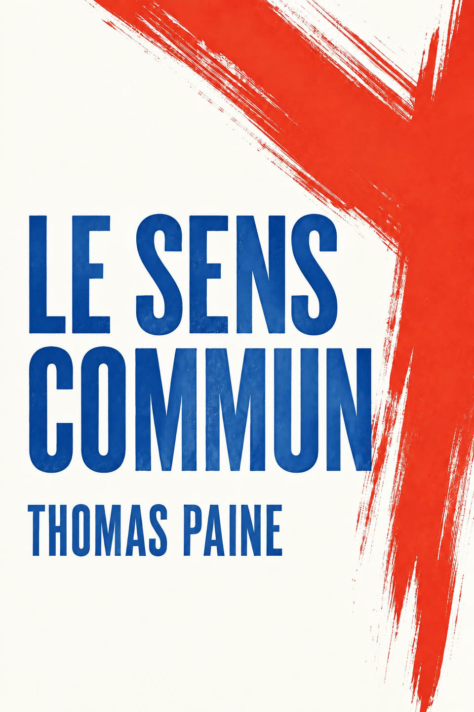 Le Sens commun by Thomas Paine, the cover