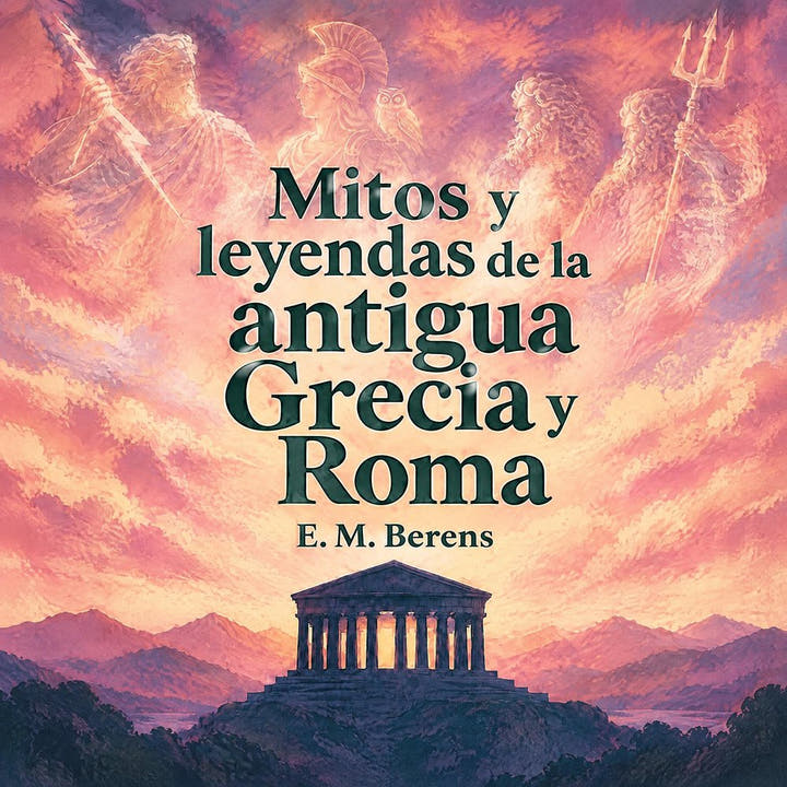 Mitos y leyendas de la antigua Grecia y Roma, portada del audiolibro