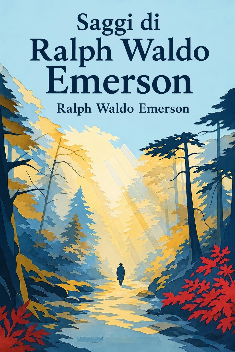 Saggi di Ralph Waldo Emerson by Ralph Waldo Emerson, the cover