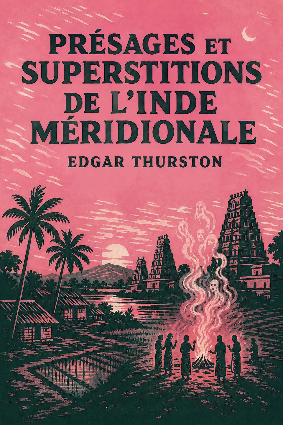 Omens and Superstitions of Southern India by Edgar Thurston, the cover