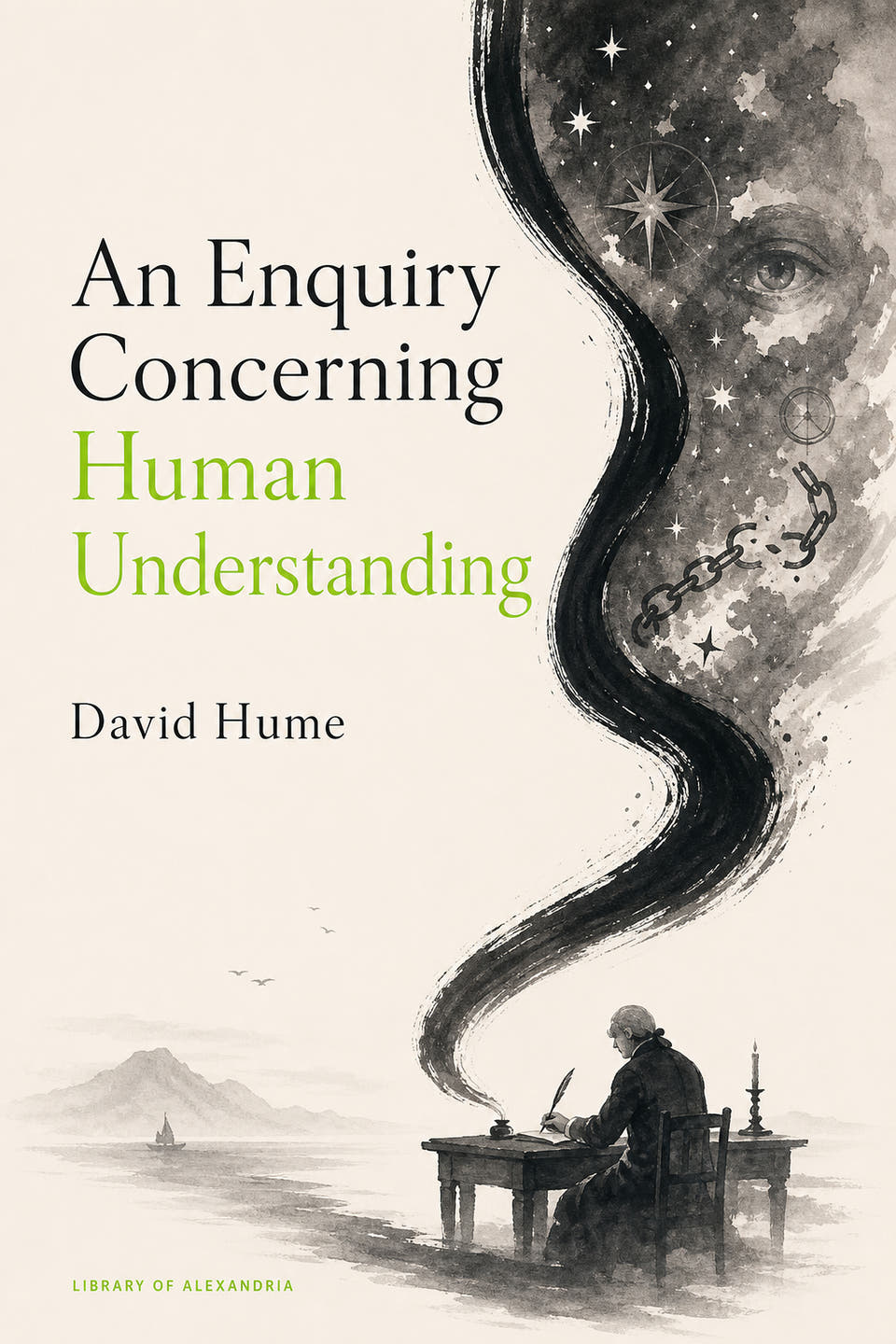 An Enquiry Concerning Human Understanding by David Hume, the cover