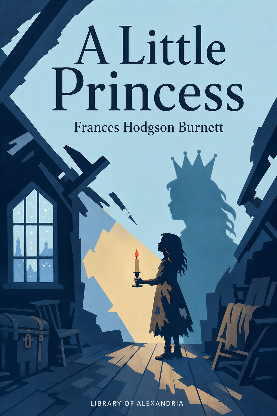 A Little Princess by Frances Hodgson Burnett, the cover