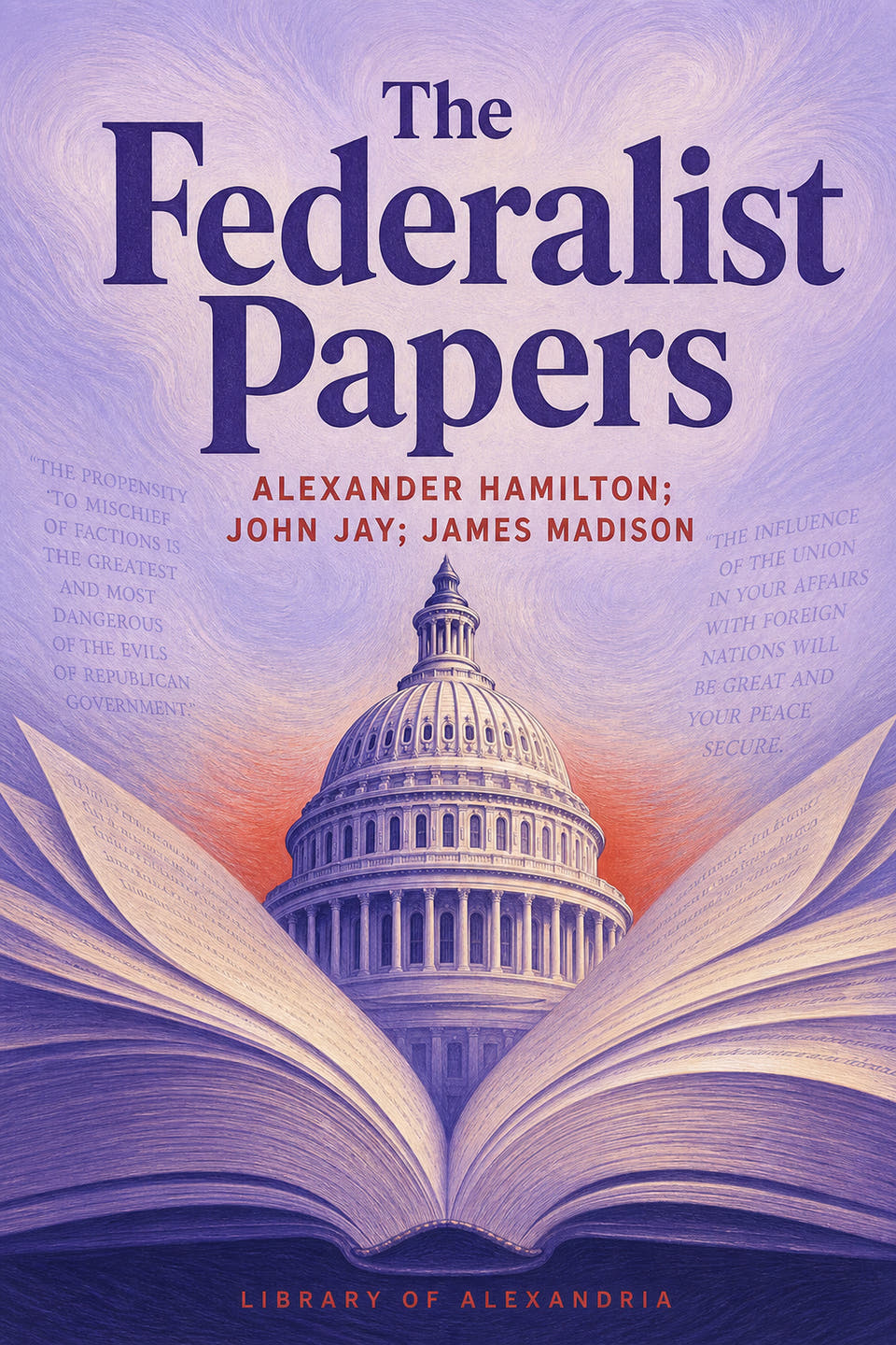 El Federalista by Alexander Hamilton; John Jay; James Madison, the cover