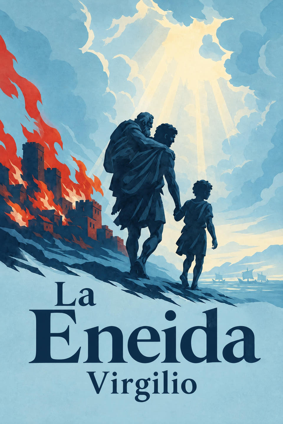 La Eneida by Virgilio, the cover