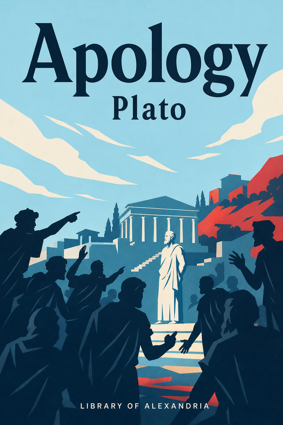 Apology by Plato, the cover