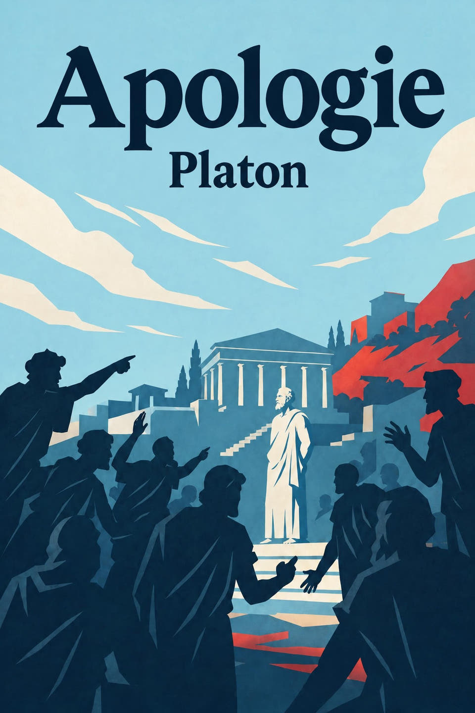 Apology by Plato, the cover