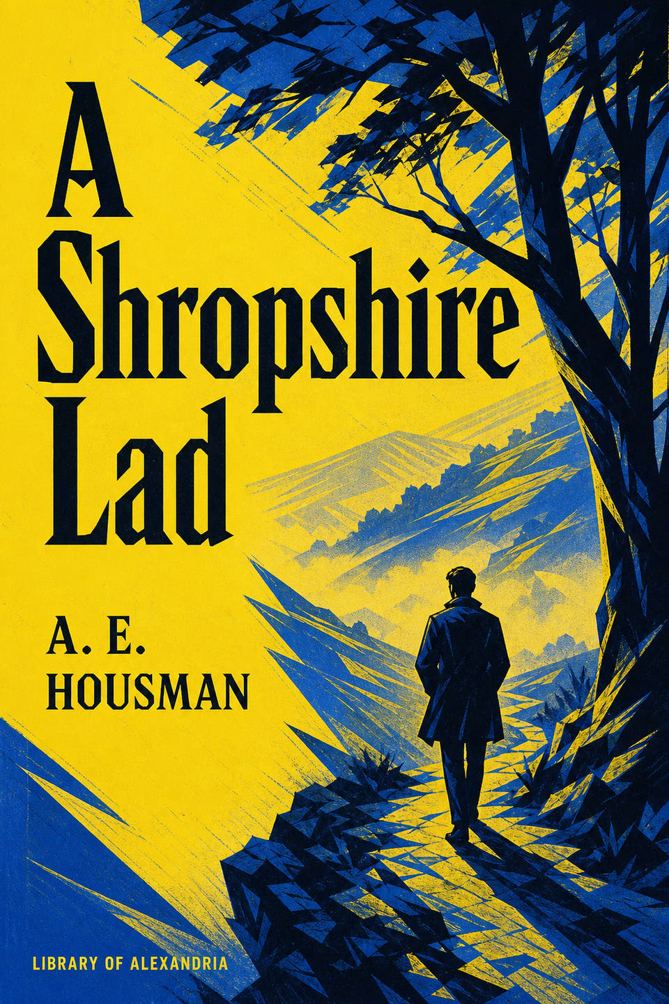 A Shropshire Lad by A. E. Housman, the cover