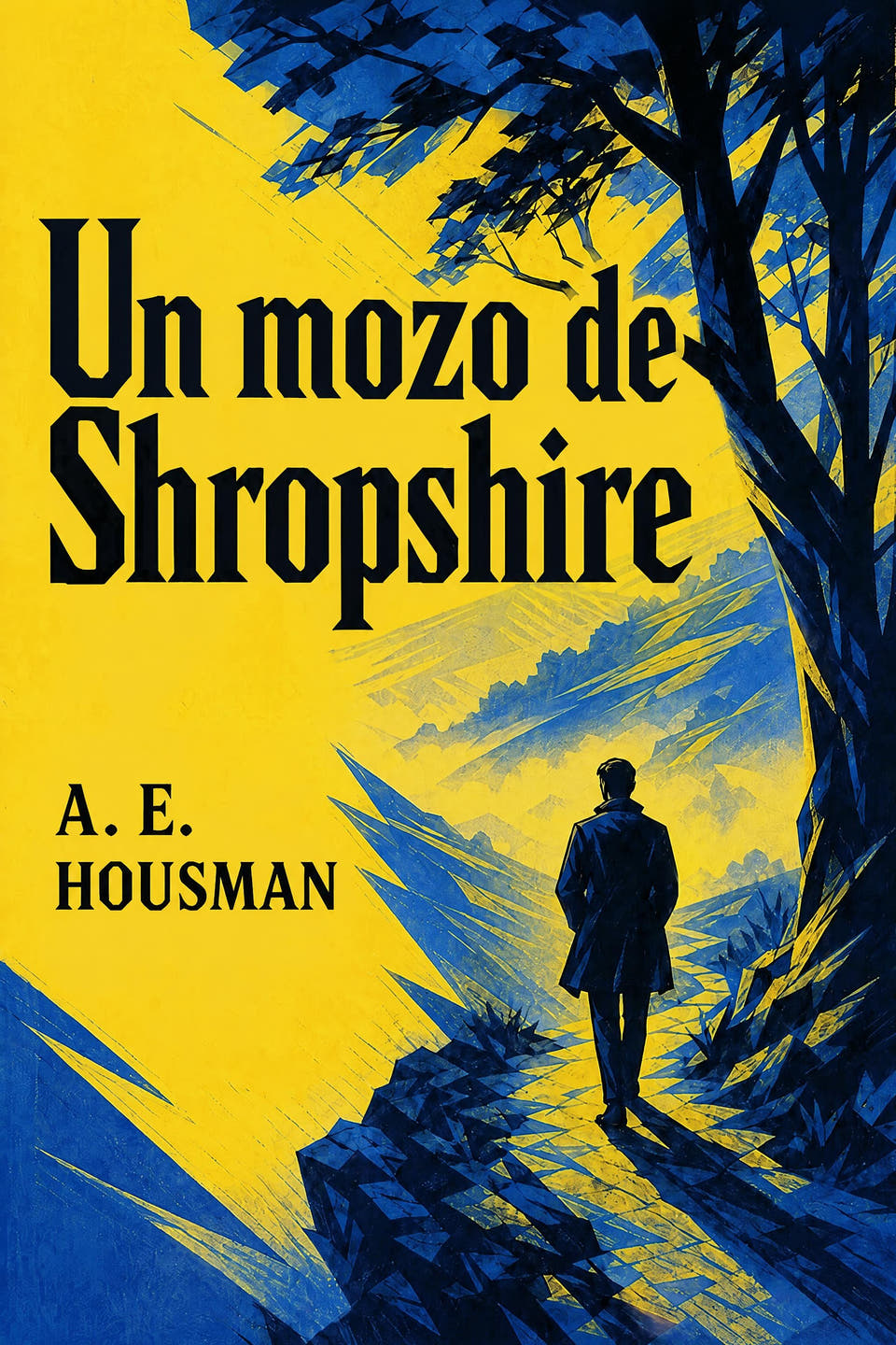 A Shropshire Lad by A. E. Housman, the cover