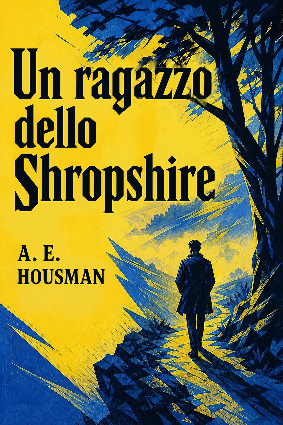 A Shropshire Lad by A. E. Housman, the cover
