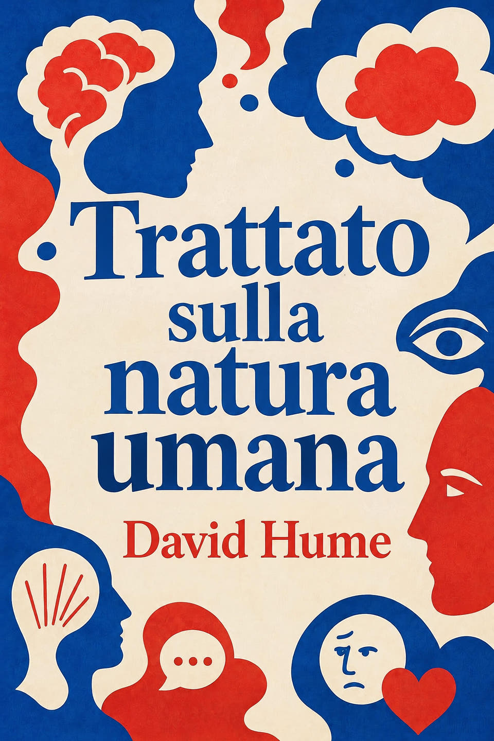 Trattato sulla natura umana by David Hume, the cover