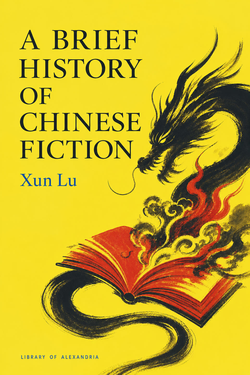 A Brief History of Chinese Fiction by Lu Xun, the cover
