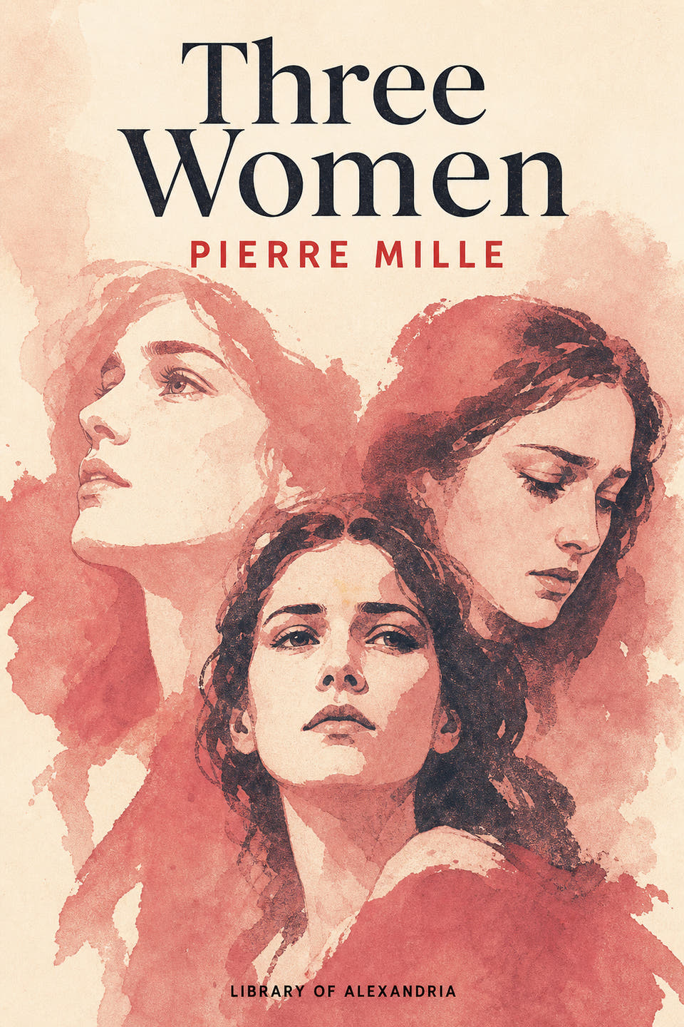 Three Women by Pierre Mille, the cover