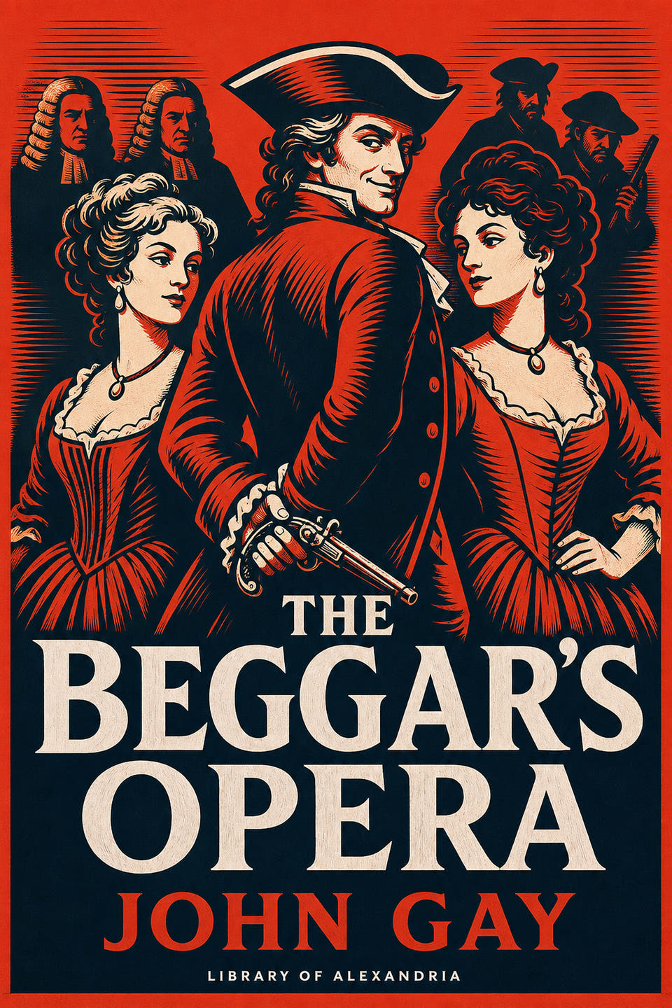 The Beggar's Opera by John Gay, the cover