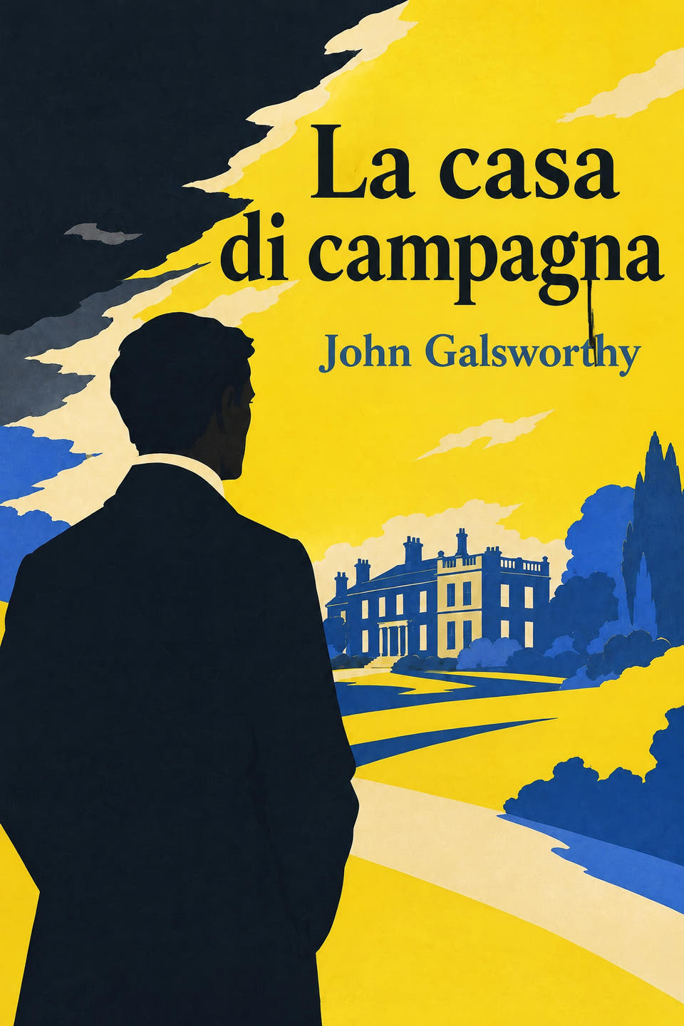 The Country House by John Galsworthy, the cover