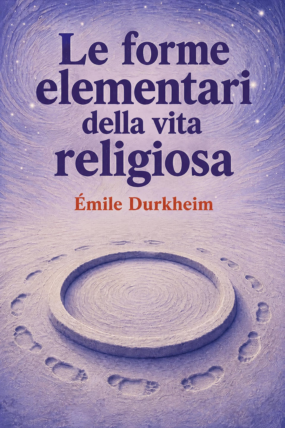 Le forme elementari della vita religiosa by Émile Durkheim, the cover