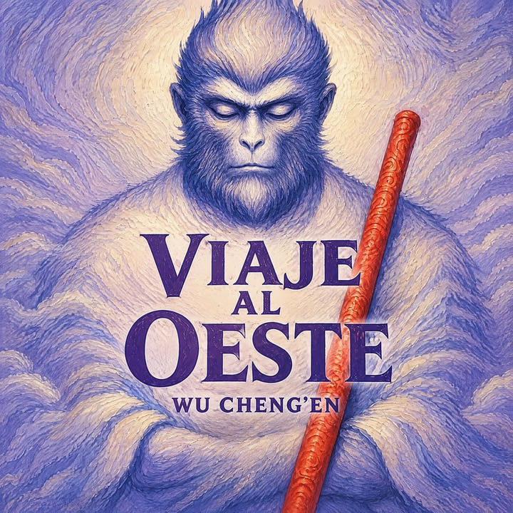 Viaje al Oeste, the audiobook cover