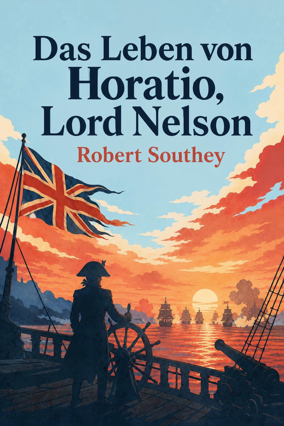 Das Leben von Horatio, Lord Nelson by Robert Southey, the cover