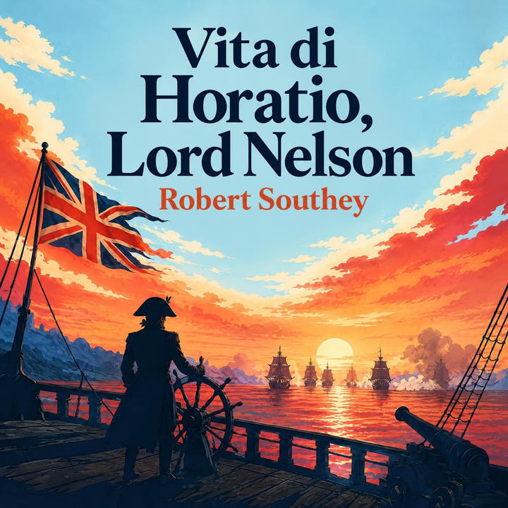 Vita di Horatio, Lord Nelson, the audiobook cover