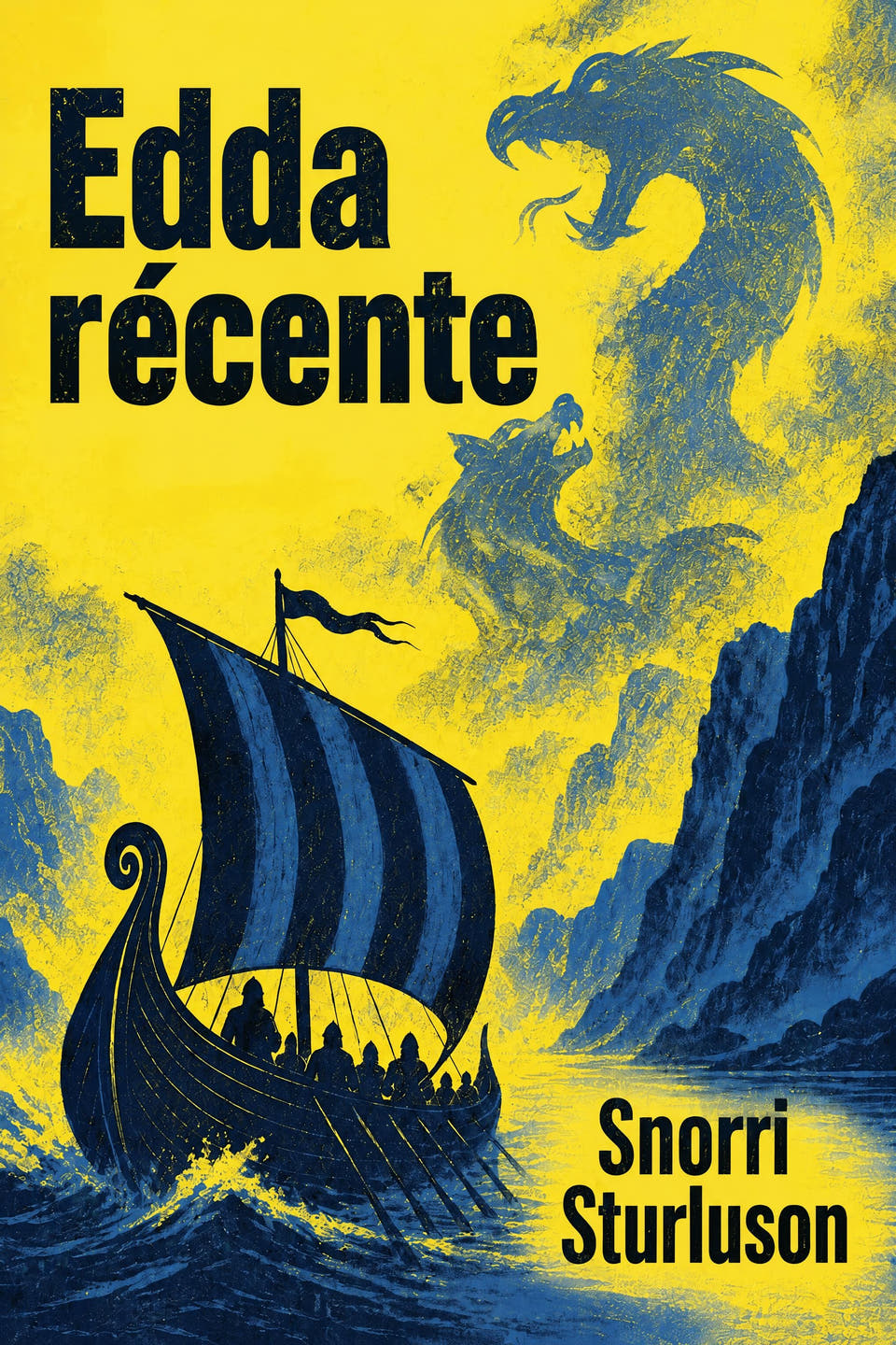 Edda récente by Snorri Sturluson, the cover