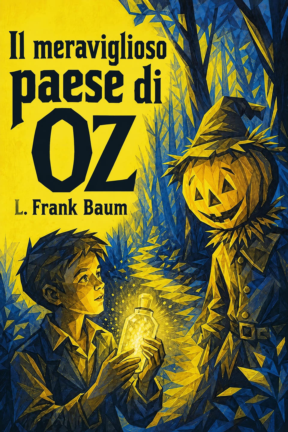 The Marvelous Land of Oz by L. Frank Baum, the cover